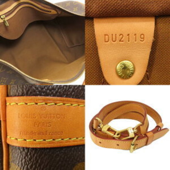 Louis Vuitton Speedy Bandouliere Monogram Tote Bag Canvas - Picture 4 of 9